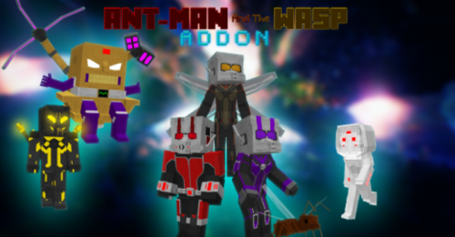 Ant-Man and the Wasp Addon (1.19) – MCPE/Bedrock Mod Thumbnail