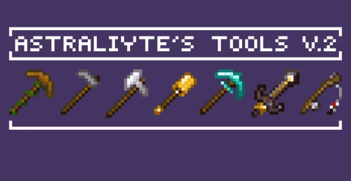 Astraliyte’s Tools V2 Texture Pack (1.19) – MCPE/Bedrock Thumbnail