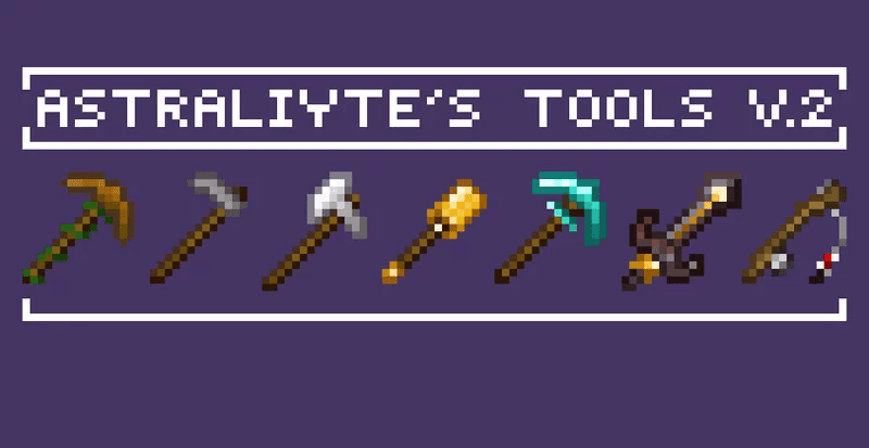 Astraliyte's Tools V2 Texture Pack (1.19) - MCPE/Bedrock 1