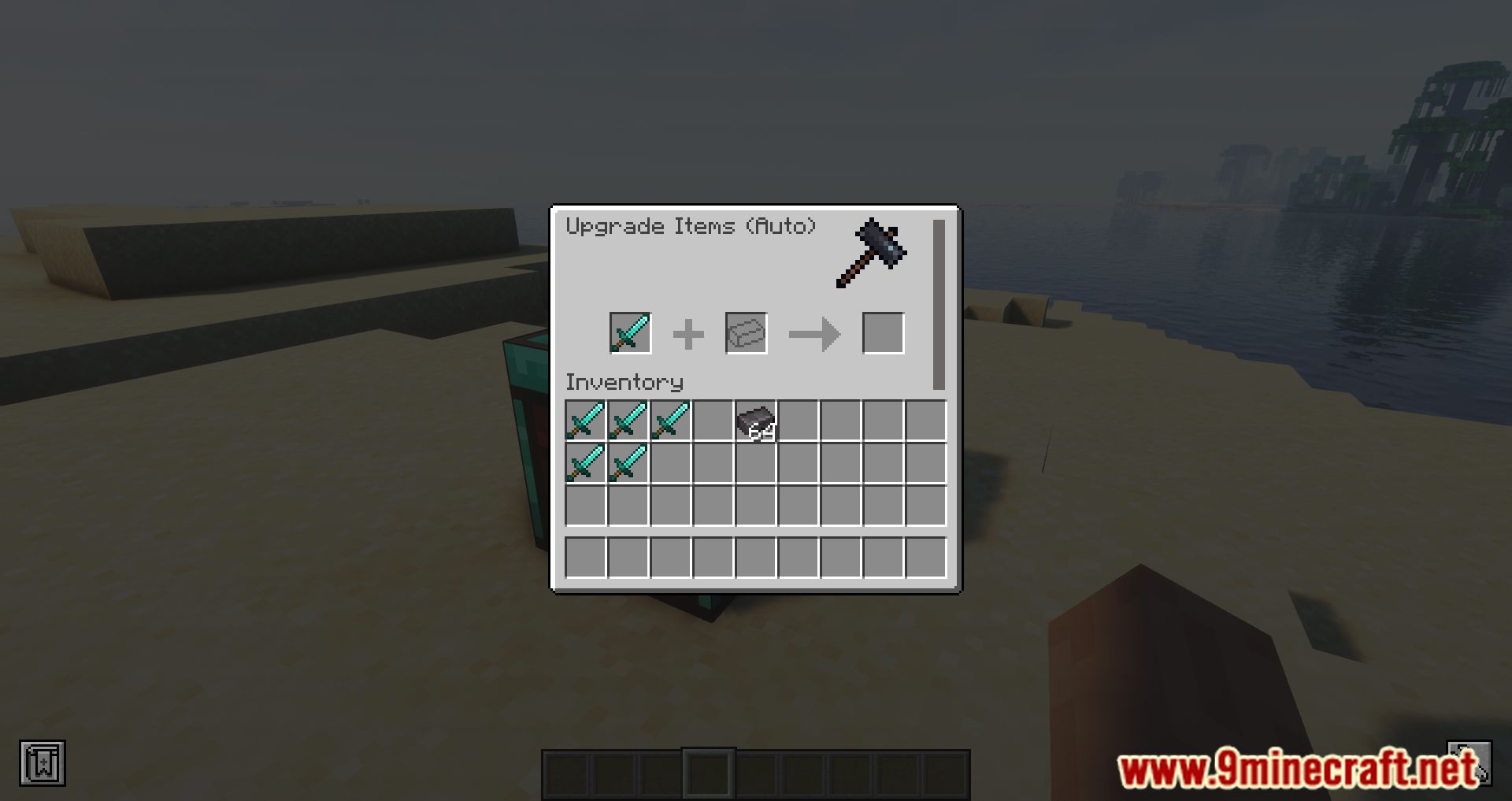 Auto Smithing Table Mod (1.19.3, 1.18.2) - Automation Of Smithing 3