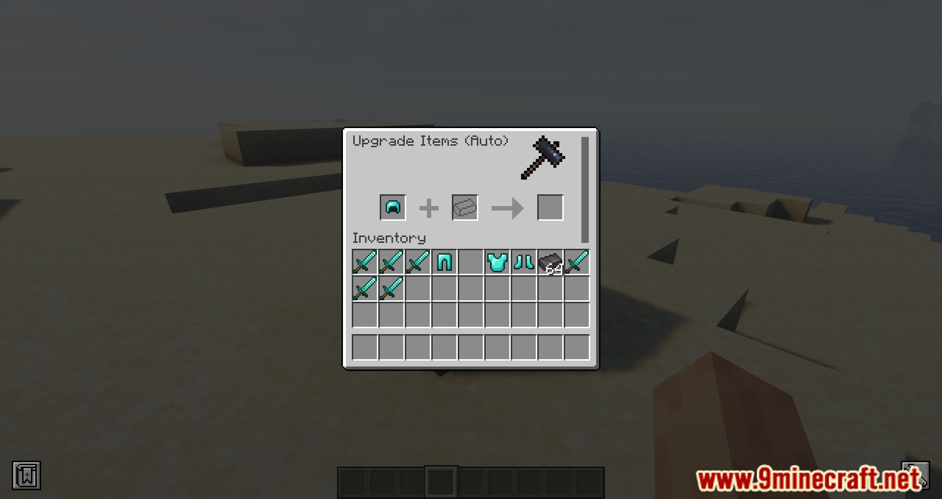 Auto Smithing Table Mod (1.19.3, 1.18.2) - Automation Of Smithing 5