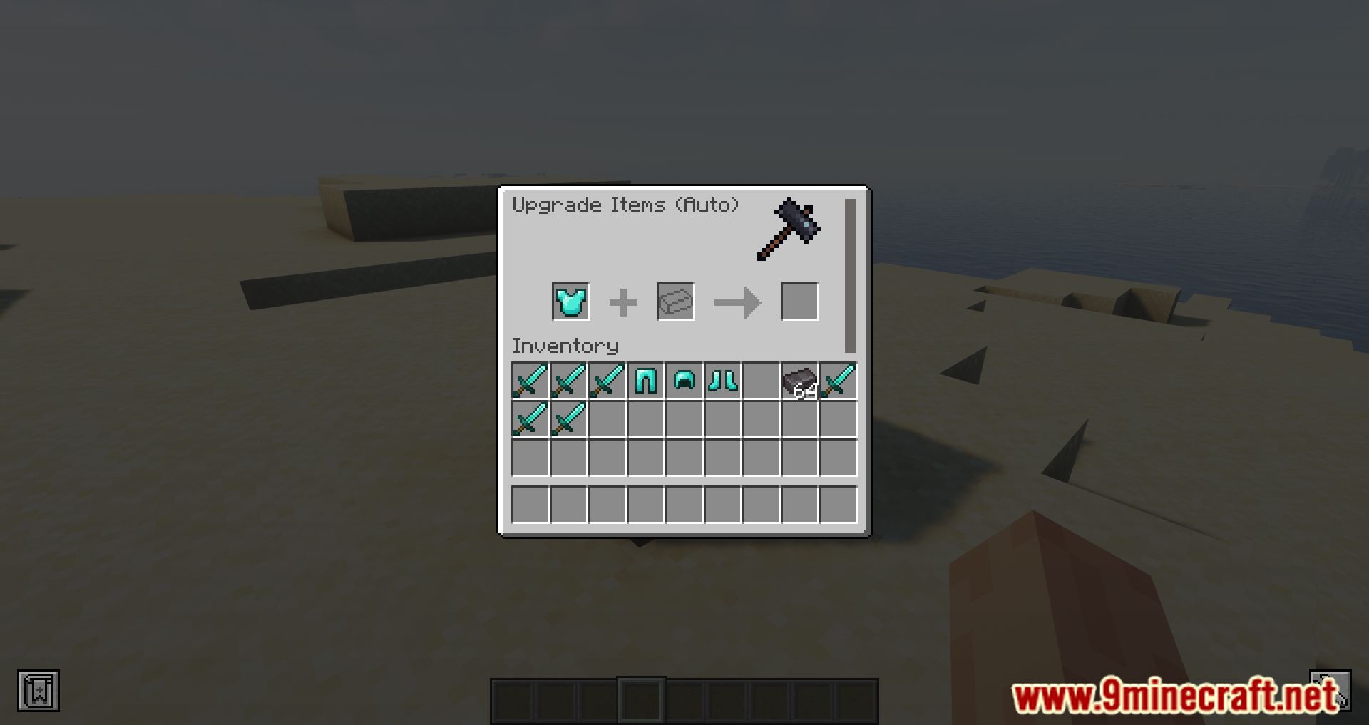 Auto Smithing Table Mod (1.19.3, 1.18.2) - Automation Of Smithing 7