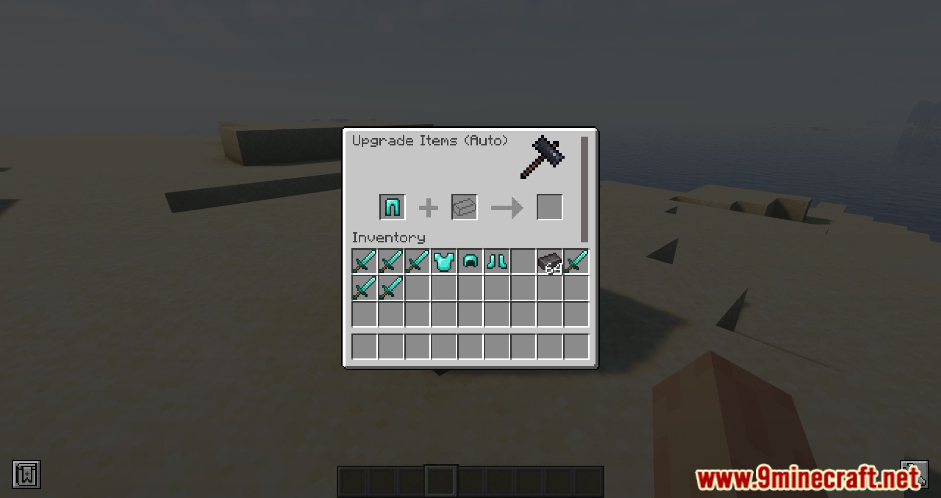 Auto Smithing Table Mod (1.19.3, 1.18.2) - Automation Of Smithing 8