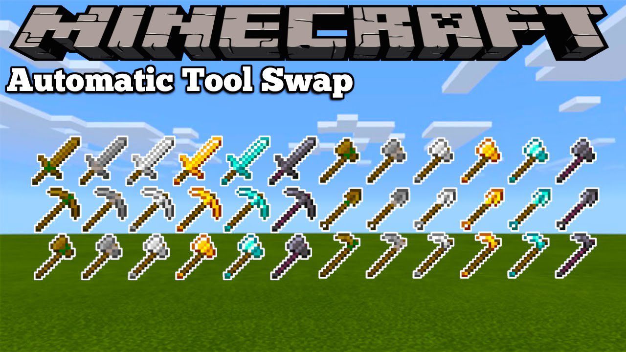 Automatic Tool Swap Mod (1.20.4, 1.19.4) - Swap the Tools to the Effective One 1