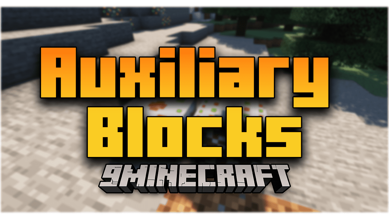 Auxiliary Blocks Mod (1.18.2) - New Industrial And Futuristic Blocks 1