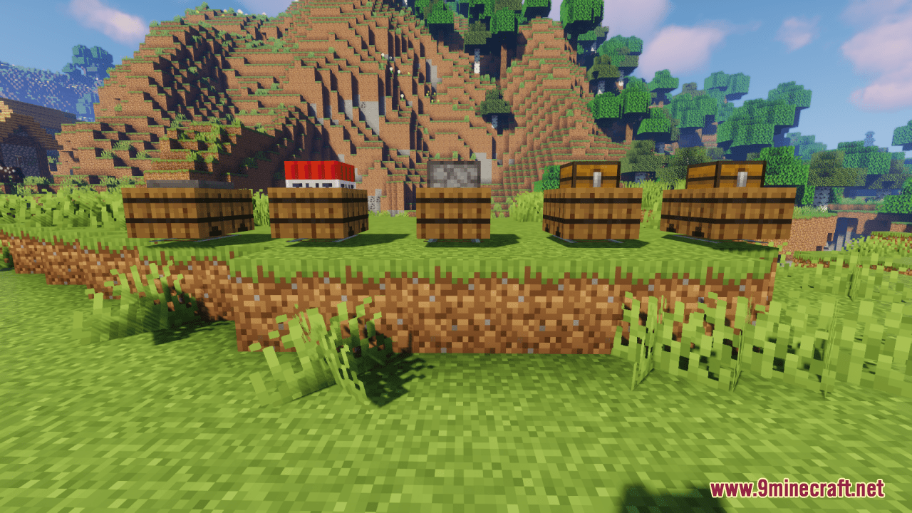 Barrel Minecart Resource Pack (1.20.6, 1.20.1) - Texture Pack 7