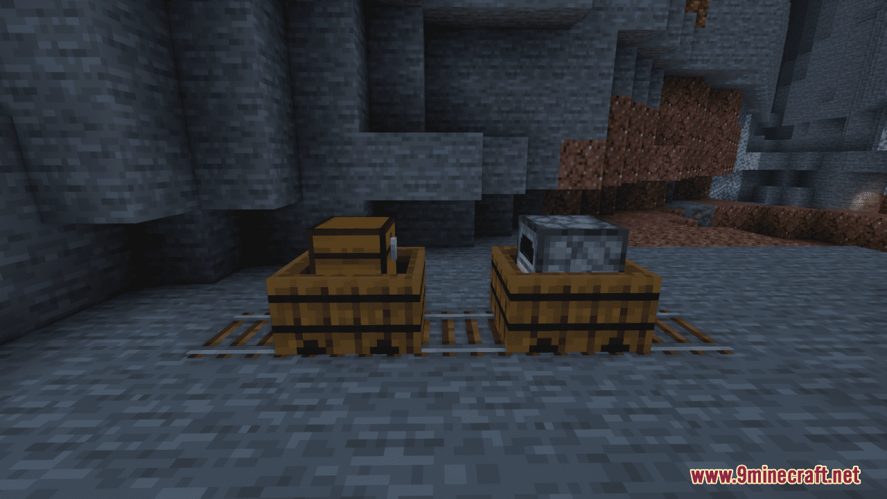 Barrel Minecart Resource Pack (1.20.6, 1.20.1) - Texture Pack 9