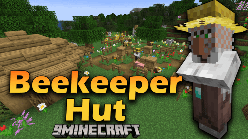 Beekeeper Hut Mod (1.21, 1.20.1) – An Addon for Friends & Foes Mod Thumbnail
