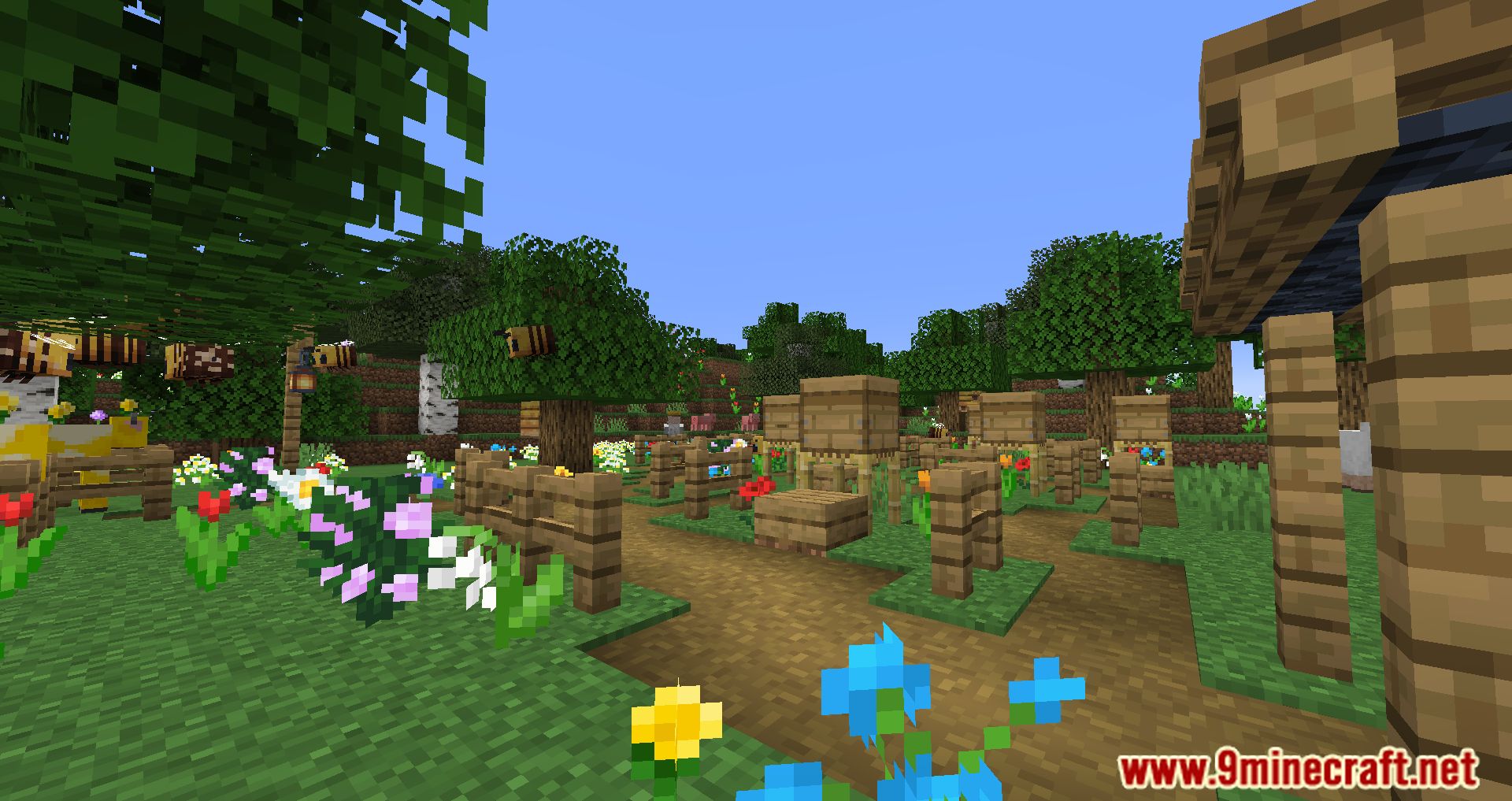 Beekeeper Hut Mod (1.20.4, 1.19.4) - An Addon for Friends & Foes Mod 6