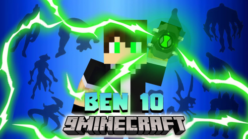 Ben 10 Data Pack (1.19.4, 1.19.2) – Includes 40+ Aliens! Thumbnail