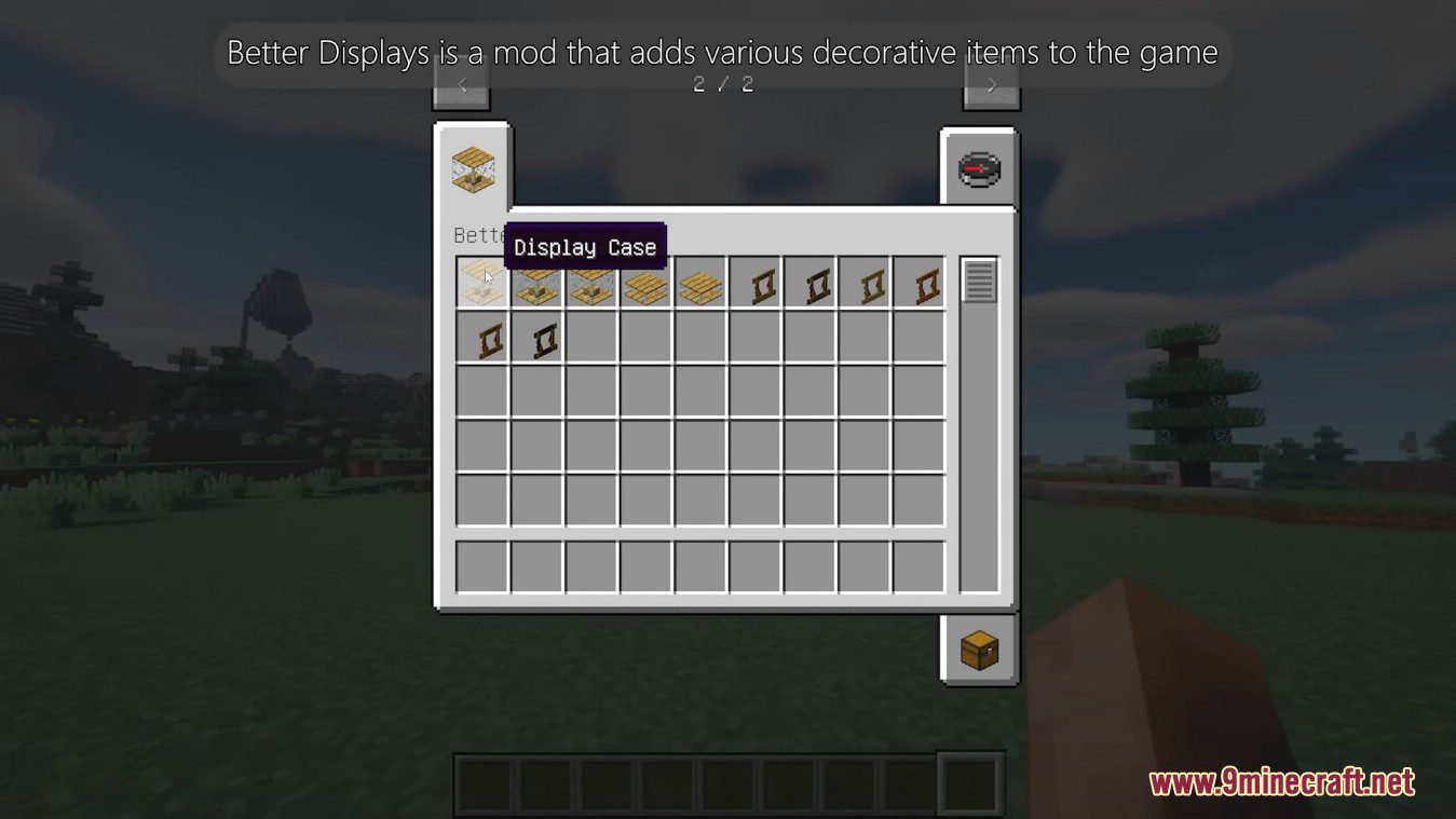 Better Displays Mod (1.12.2) - Display Cases, Book Holders 2