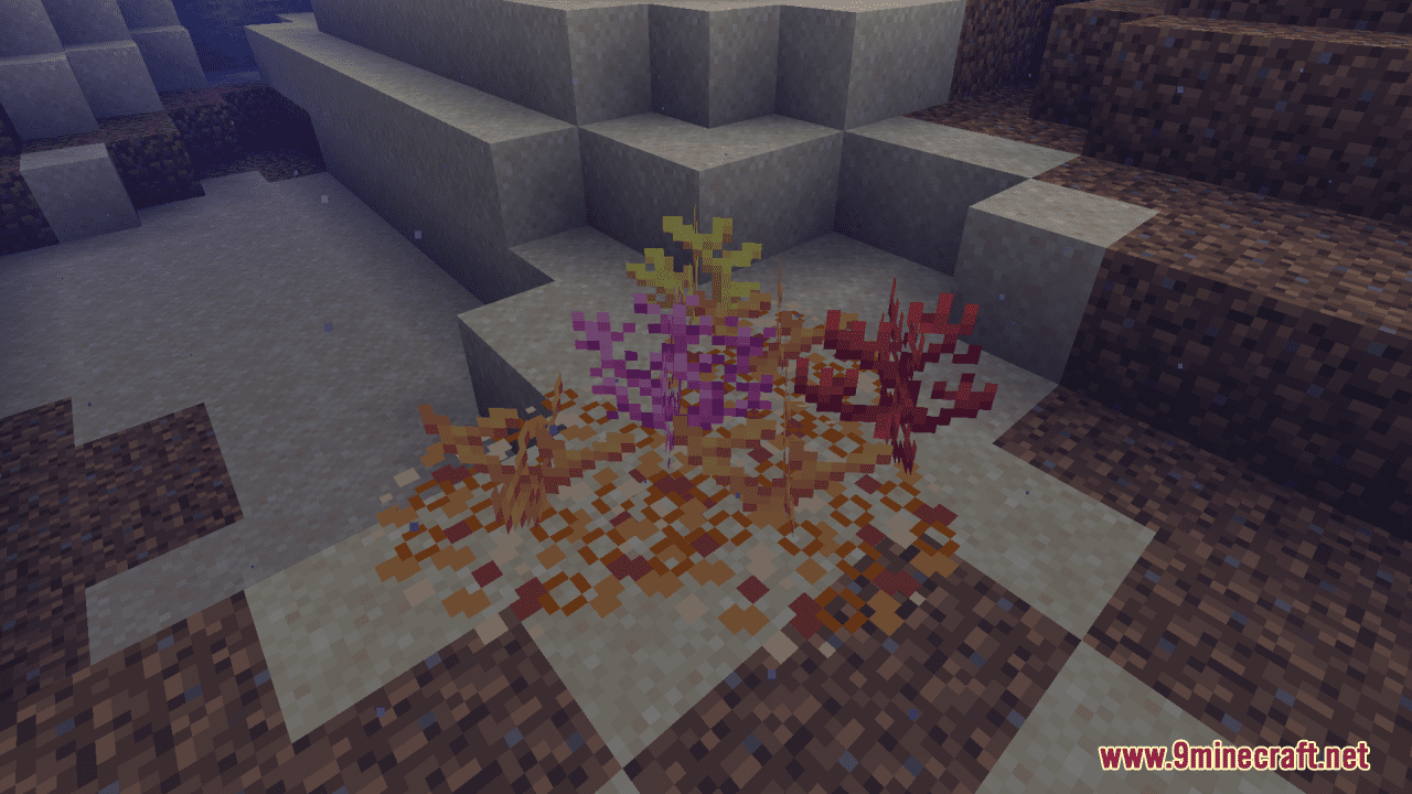 Better Foliage - More Coral Resource Pack (1.20.6, 1.20.1) - Texture Pack 11