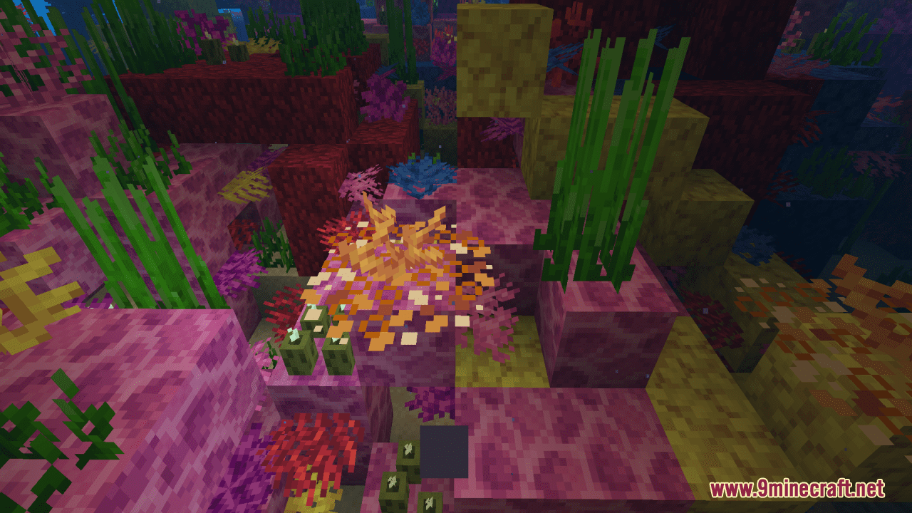 Better Foliage - More Coral Resource Pack (1.20.6, 1.20.1) - Texture Pack 3