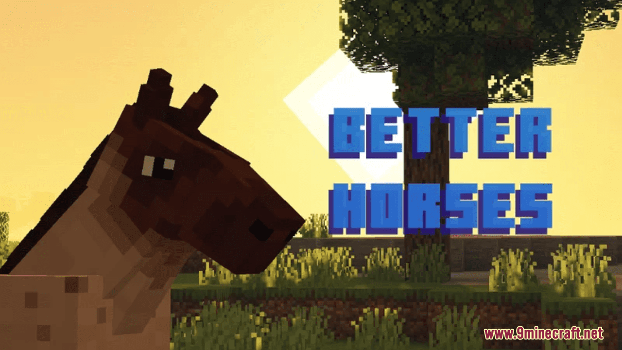 Better Horses Resource Pack (1.20.6, 1.20.1) - Texture Pack 1