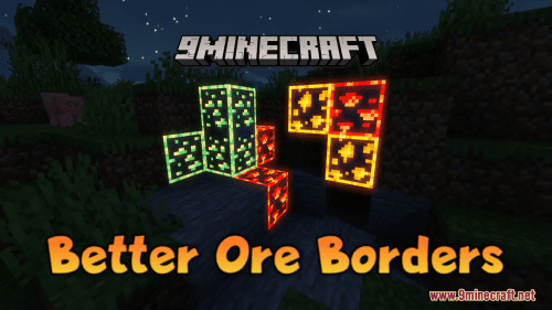 Better Ore Borders Resource Pack (1.20.6, 1.20.1) – Texture Pack Thumbnail