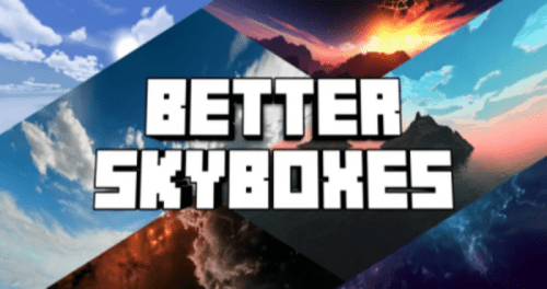 Better Skyboxes: AIO Texture Pack (1.20, 1.19) – MCPE/Bedrock Thumbnail