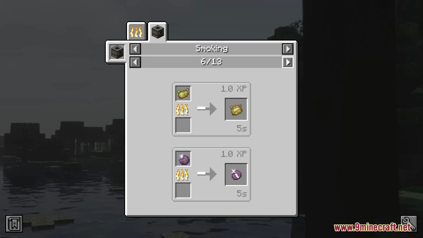 Better Smoker Mod (1.19.2, 1.18.2) - New Cooked Variants of Vanilla Foods 7