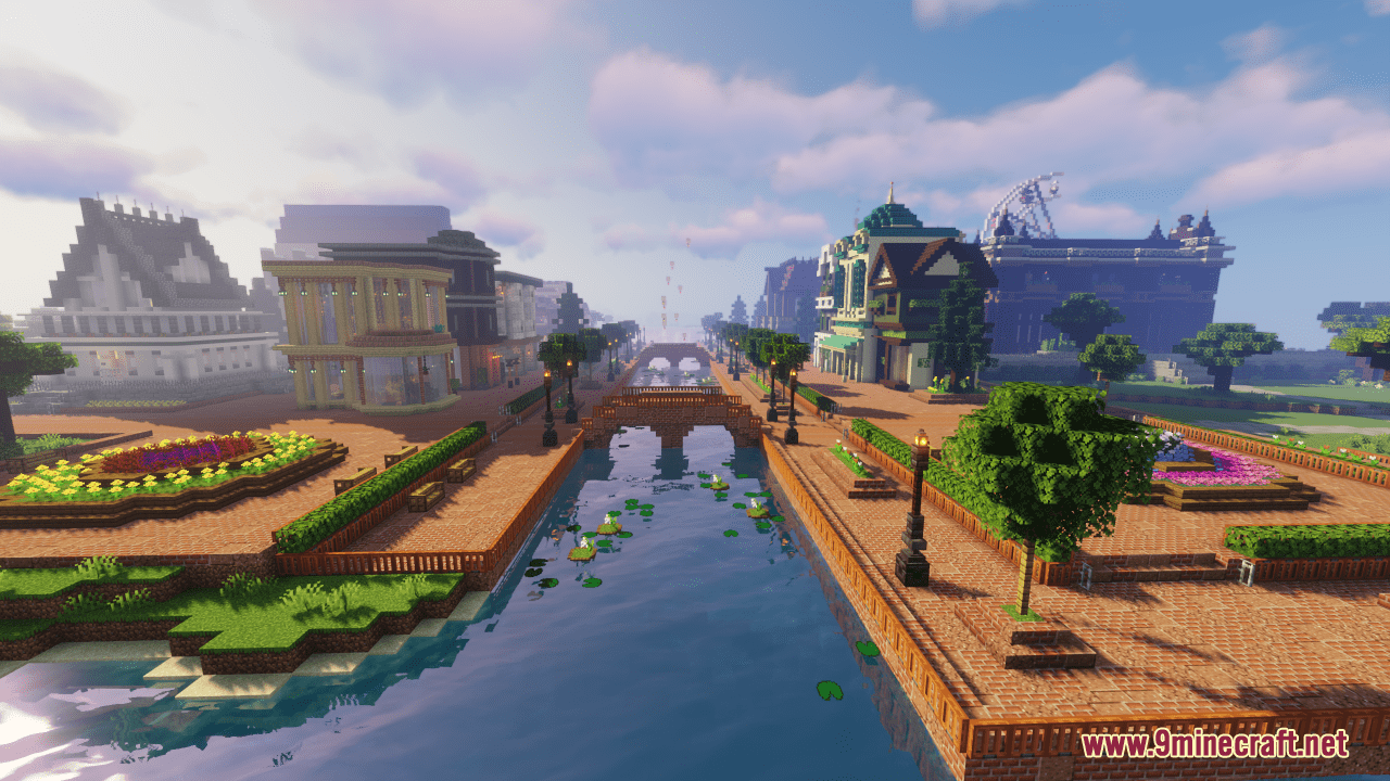 Canal Town Map (1.21.1, 1.20.1) - Peaceful Place To Be 3