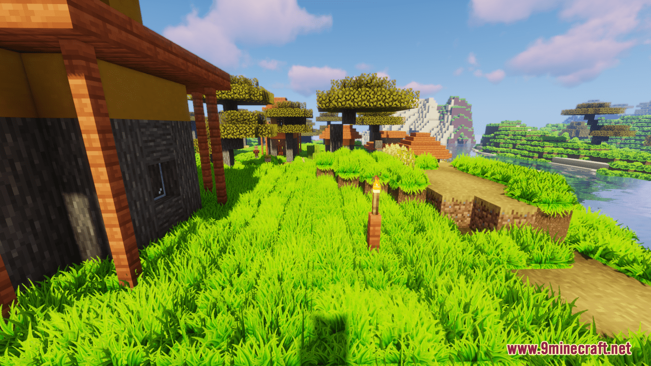 Cartoon Realistic Grass Resource Pack (1.20.6, 1.20.1) - Texture Pack 11