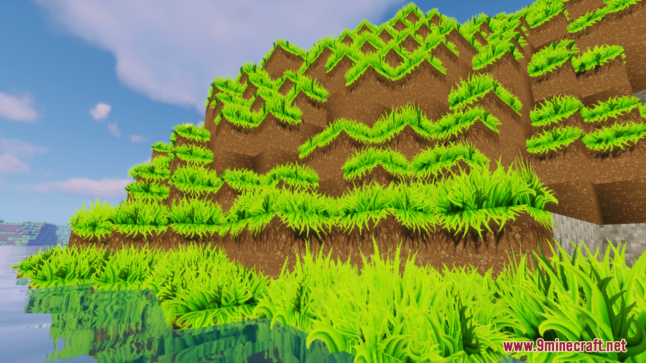 Cartoon Realistic Grass Resource Pack (1.20.6, 1.20.1) - Texture Pack 3