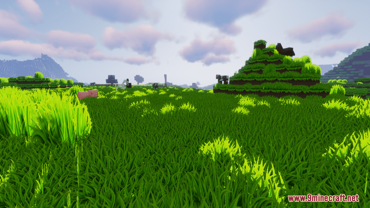 Cartoon Realistic Grass Resource Pack (1.20.6, 1.20.1) - Texture Pack 4