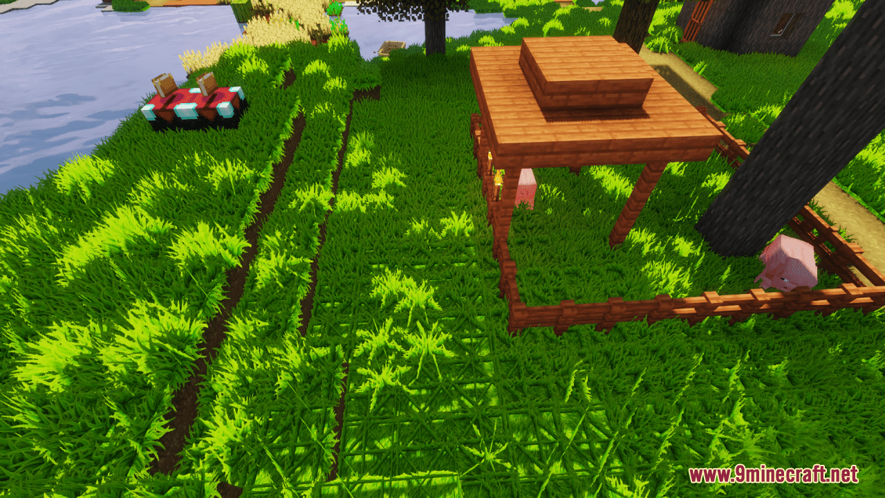 Cartoon Realistic Grass Resource Pack (1.20.6, 1.20.1) - Texture Pack 10