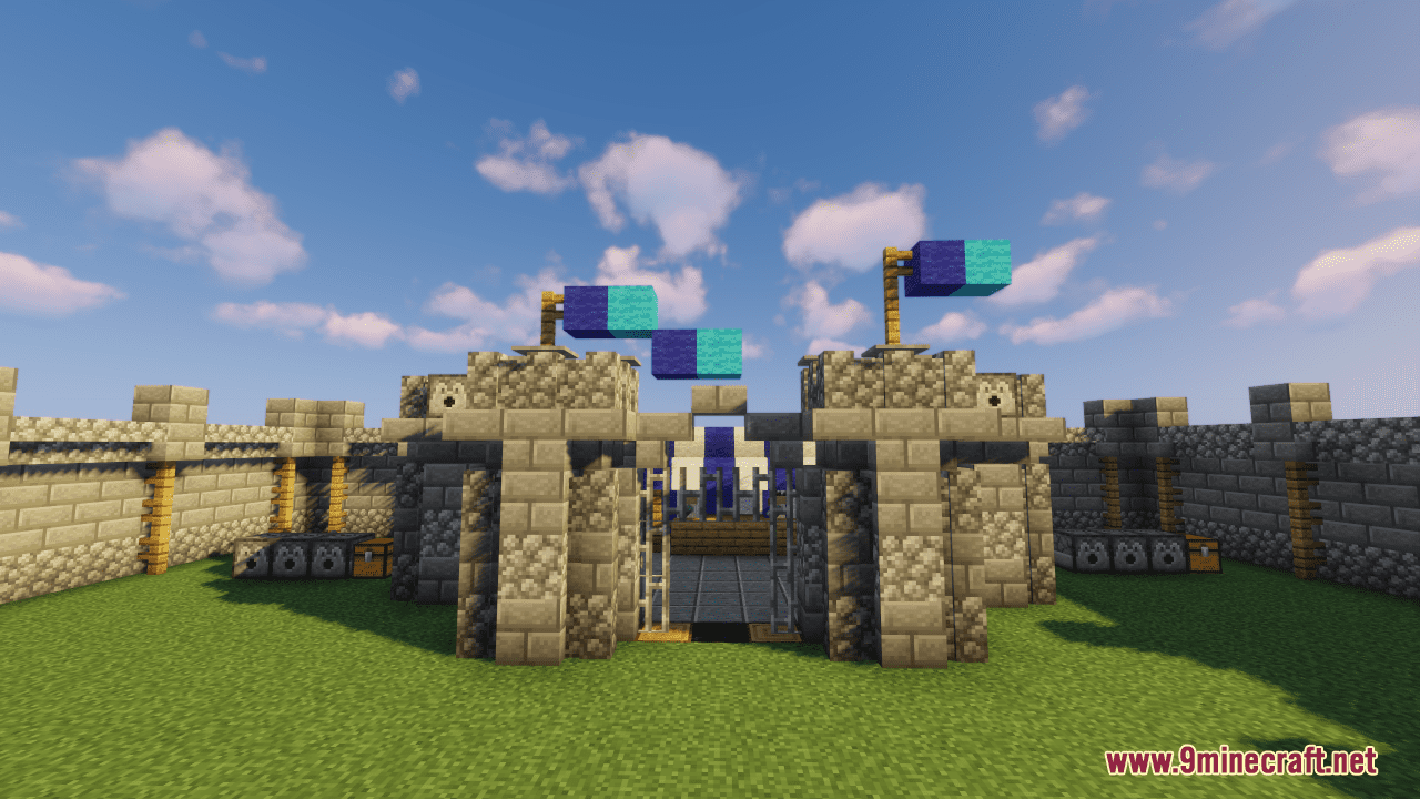 Castle Rushers Map (1.21.1, 1.20.1) - Medieval Capture The Wool 6