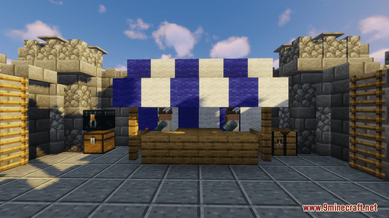 Castle Rushers Map (1.21.1, 1.20.1) - Medieval Capture The Wool 7