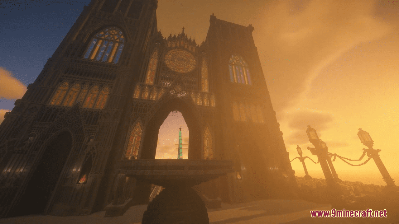 Cathedral of Nameless Saints Map (1.21.1, 1.20.1) - Gothic Architecture 2