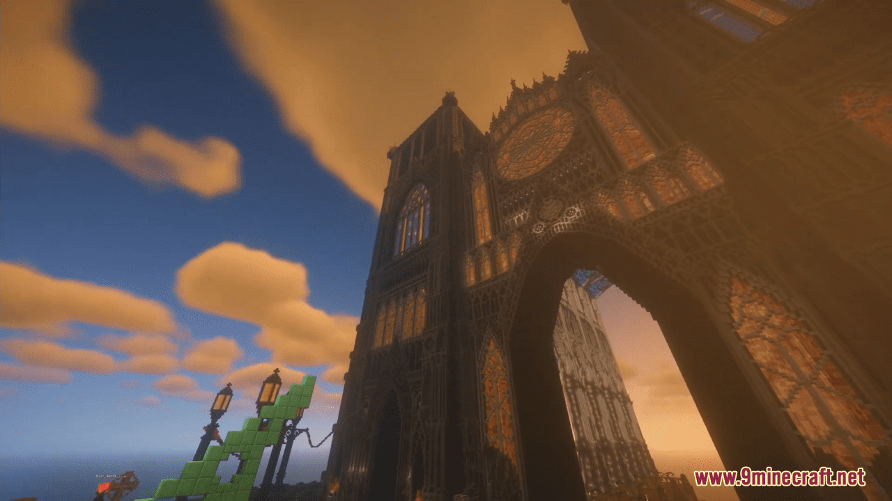 Cathedral of Nameless Saints Map (1.21.1, 1.20.1) - Gothic Architecture 4