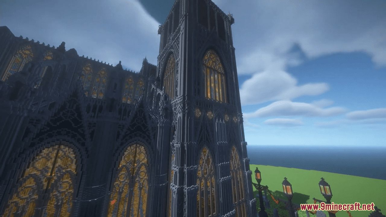 Cathedral of Nameless Saints Map (1.21.1, 1.20.1) - Gothic Architecture 6