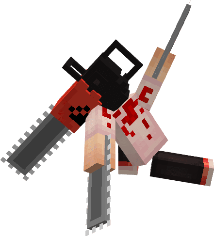 Chainsaw Man Addon (1.19) - MCPE/Bedrock Mod 2