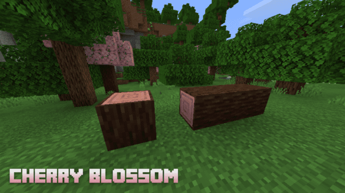 Cherry Blossom Texture Pack (1.19) - MCPE/Bedrock 2