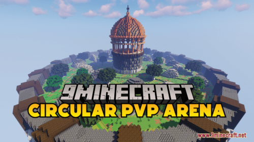 Circular PvP Arena Map (1.21.1, 1.20.1) – Fighting In The Sky Thumbnail