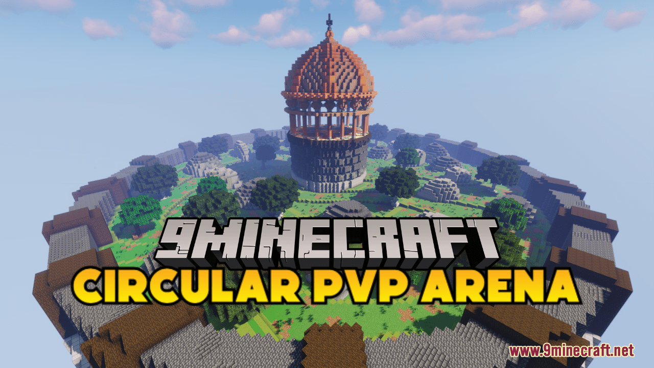 Circular PvP Arena Map (1.20.4, 1.19.4) - Fighting In The Sky 1