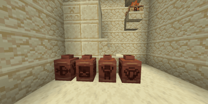 Clay Pots Addon (1.19) - MCPE/Bedrock Mod 8