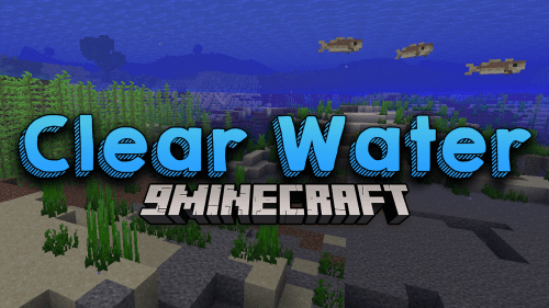 Clear Water Mod (1.20.4, 1.19.2) – Removes The Fog Underwater Thumbnail