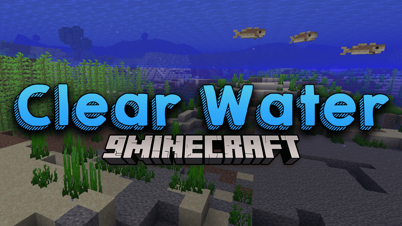 Clear Water Mod (1.20.4, 1.19.2) - Removes The Fog Underwater 1