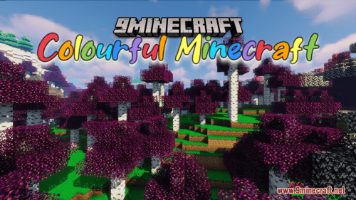 Colourful Minecraft Resource Pack (1.20.6, 1.20.1) – Texture Pack Thumbnail