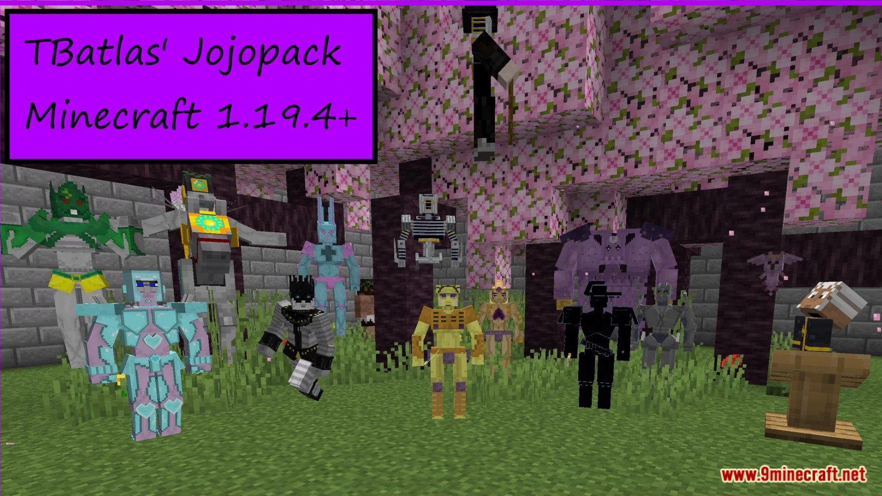 Complete Jojo Pack Data Pack (1.19.4, 1.19.3) - Stands Power! 10