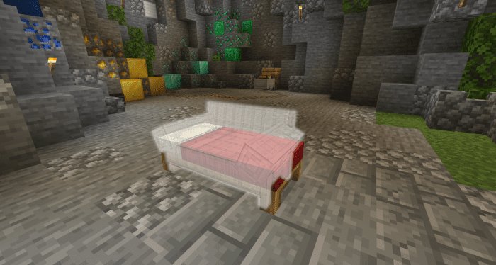 Couch Bed Texture Pack (1.19) - MCPE/Bedrock 11