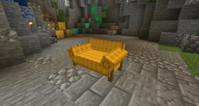 Couch Bed Texture Pack (1.19) - MCPE/Bedrock 4