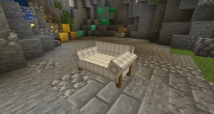 Couch Bed Texture Pack (1.19) - MCPE/Bedrock 5