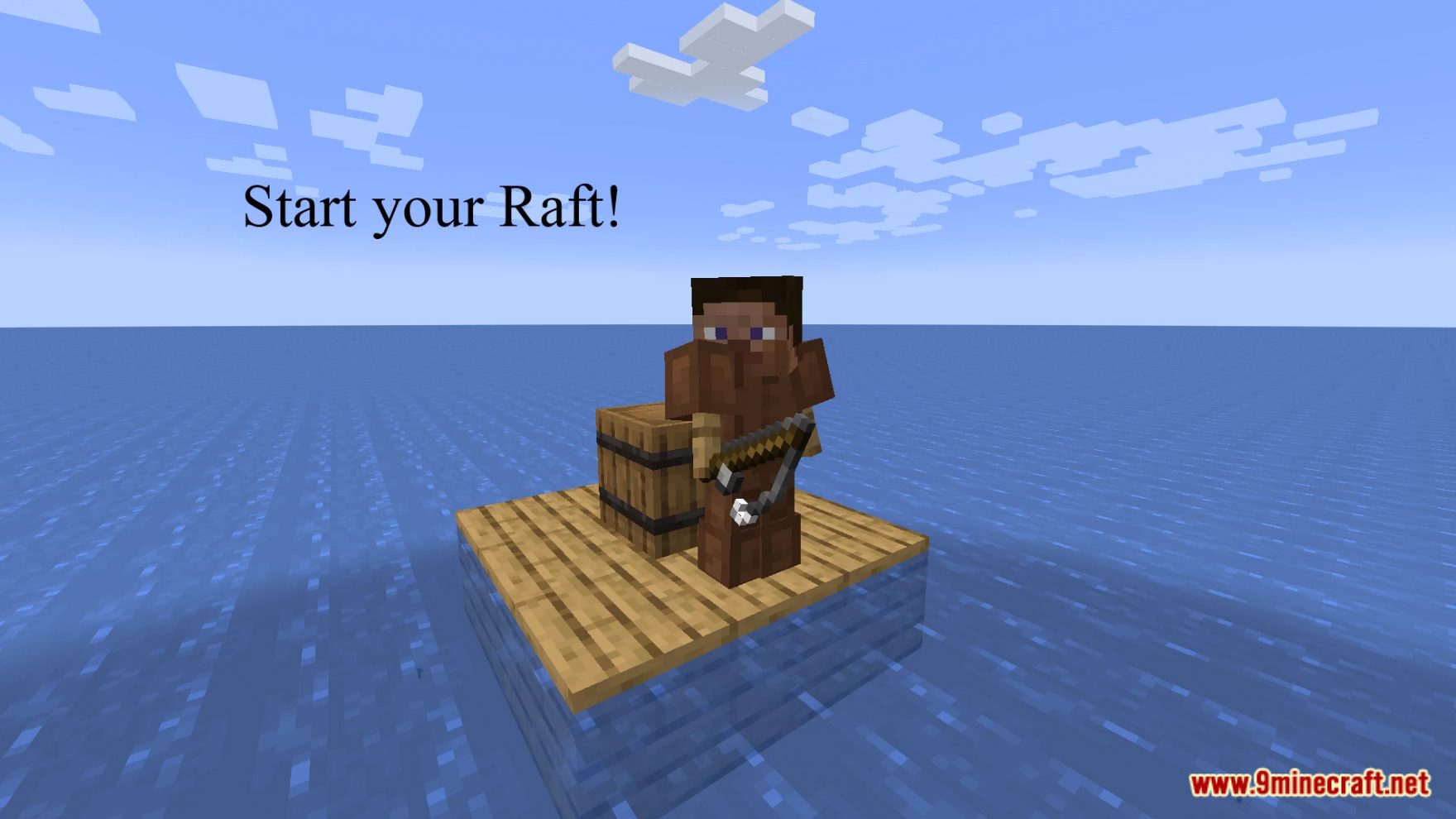 Craft The Raft Data Pack (1.19.4, 1.19.2) - Survive In The Ocean! 9