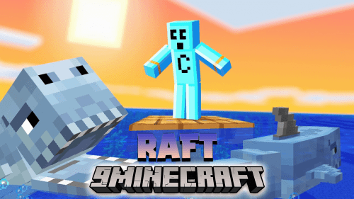 Craft The Raft Data Pack (1.19.4, 1.19.2) – Survive In The Ocean! Thumbnail