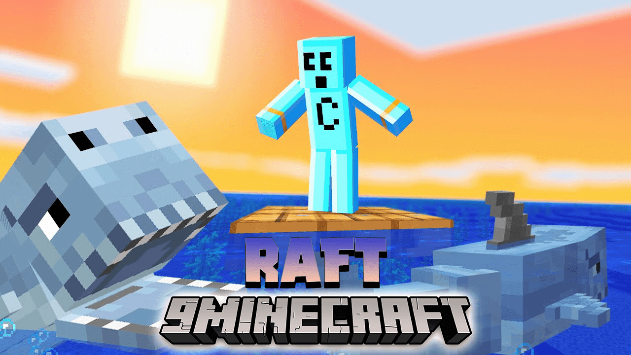 Craft The Raft Data Pack (1.19.4, 1.19.2) - Survive In The Ocean! 1