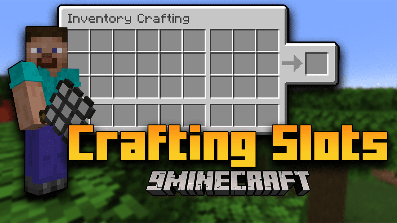 Crafting Slots Mod (1.21, 1.20.1) - An Inventory Crafting Table 1