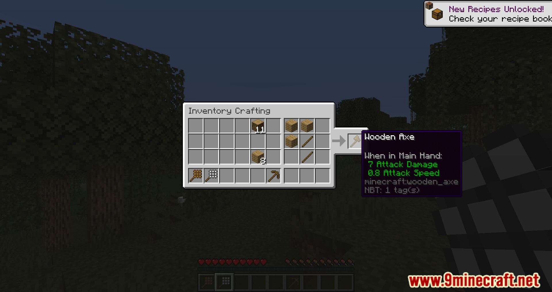 Crafting Slots Mod (1.21, 1.20.1) - An Inventory Crafting Table 11