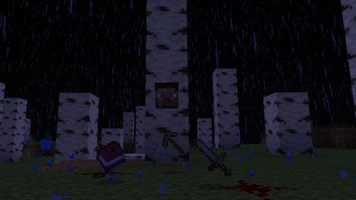 Cursed By Herobrine Addon (1.19) - MCPE/Bedrock Mod 25