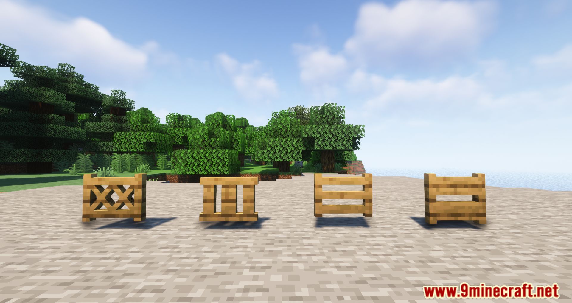 Custom Fences And Walls Mod (1.20.4, 1.19.2) - Many New Different Fences And Walls 2